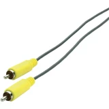 inč Digital-Audio priključni kabel [1x činč utikač - 1x činč-utikač] 3 m žuti, s