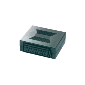 SCART TV, prijemnik (receiver) adapter [1x SCART-utikač 1x SCART-utikač] 0 m crn slika