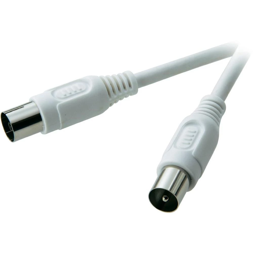 Antenski priključni kabel [1x antenski utikač 75 - 1x antenski utikač 75 ] 10 m slika