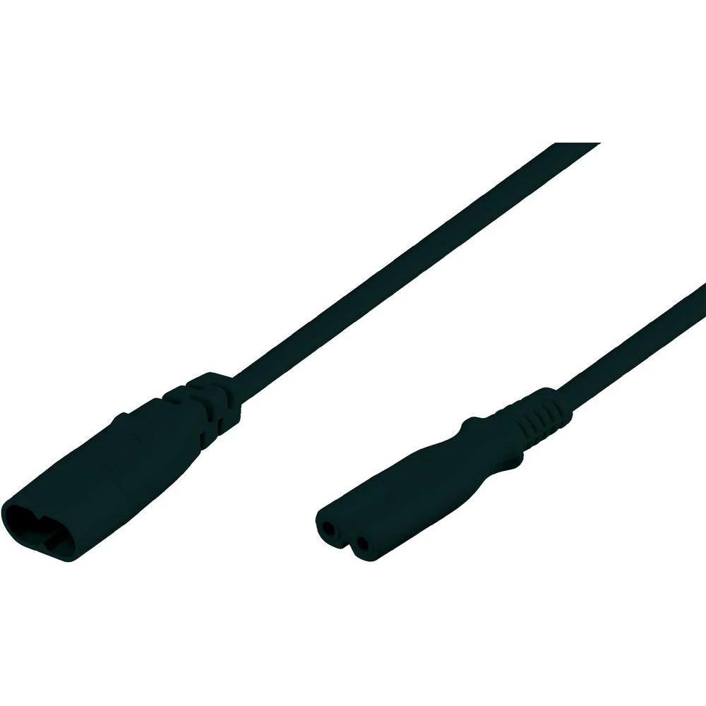 Strujni produžni kabel Goobay [ ženski konektor za male uređaje C7 - utikač za m slika