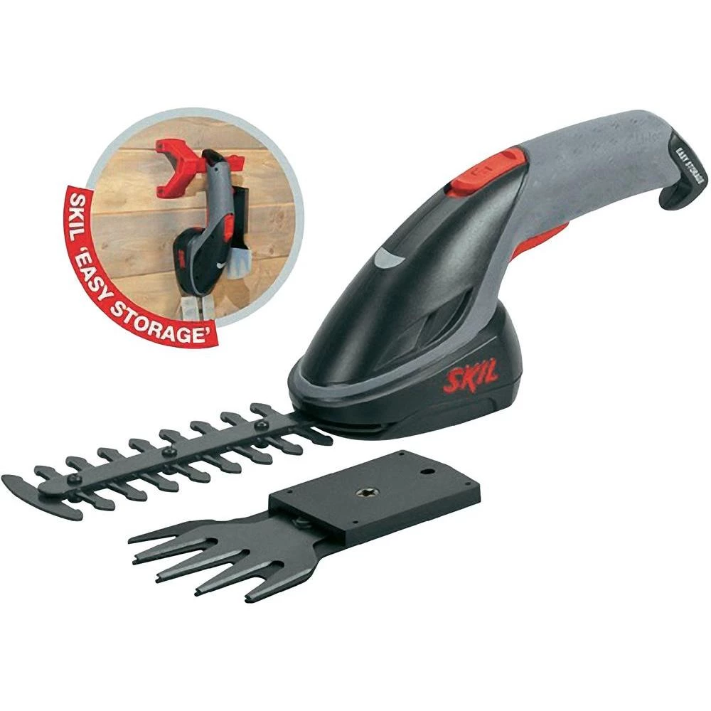 kare za travu akumulatorske, škare za grmlje + akumulator 3.6 V Li-Ion SKIL 0755 slika