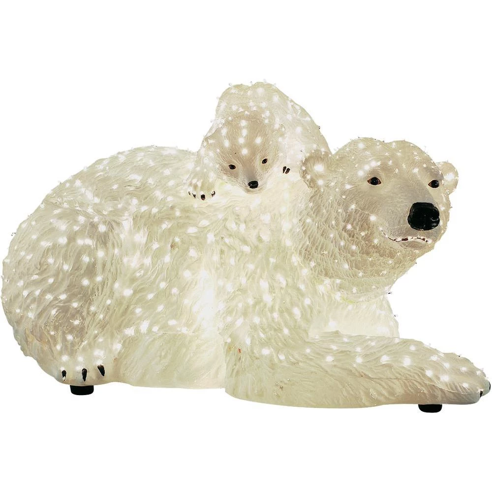 Dekoracija za pod Polarni medvjed LED Konstsmide 4311-200 bijela slika