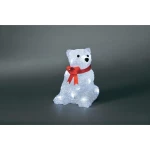 Figura od akrila Polarni medvjed LED Konstsmide 6159-203 bijela
