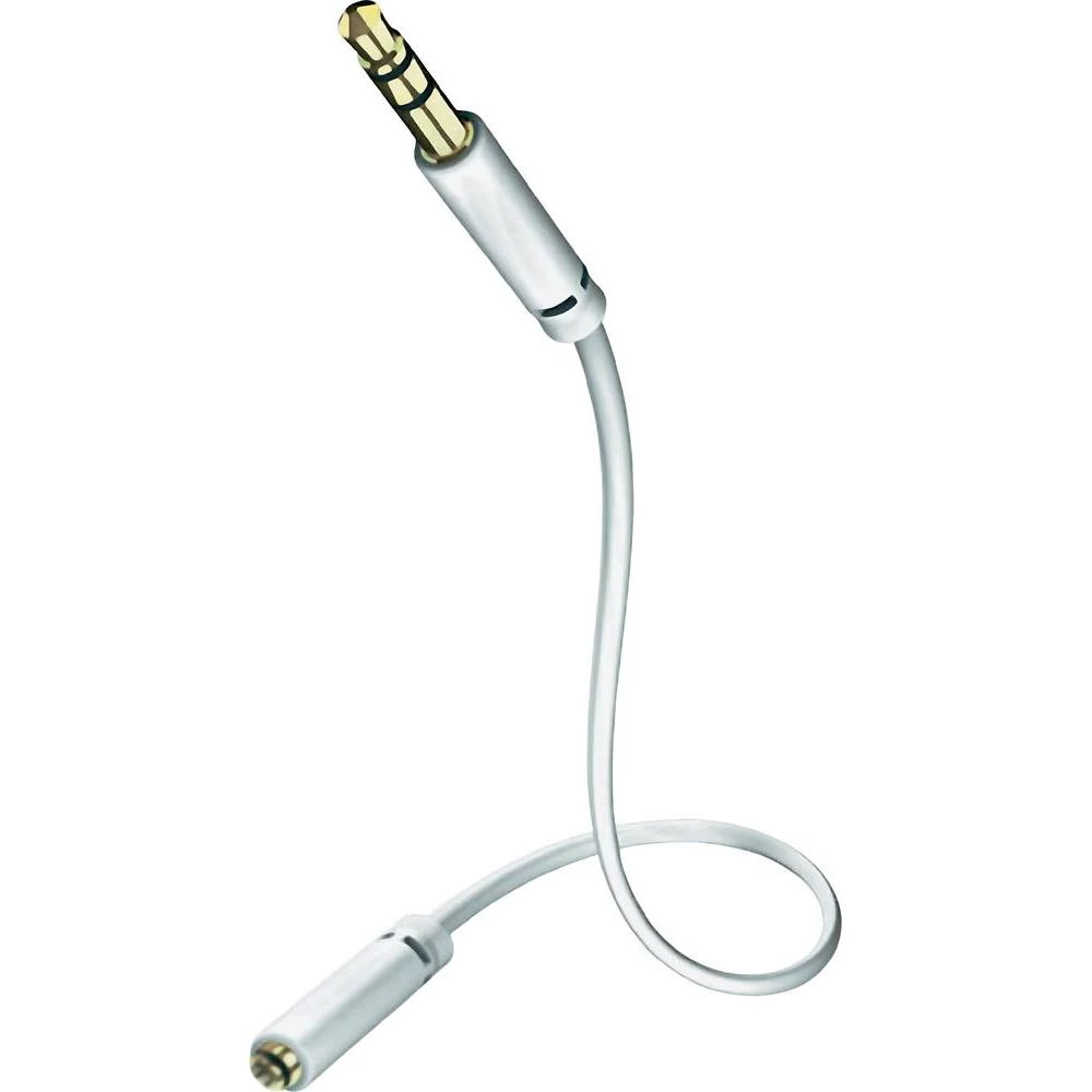 Jack audio produžni kabel clicktronic [1x jack utikač 3.5 mm - 1x jack ženski ko slika