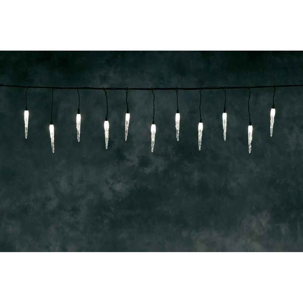 LED sustav lanaca svjetiljki-proširenje Ledene sige 24 V Svjetlosna zavjesa topl slika