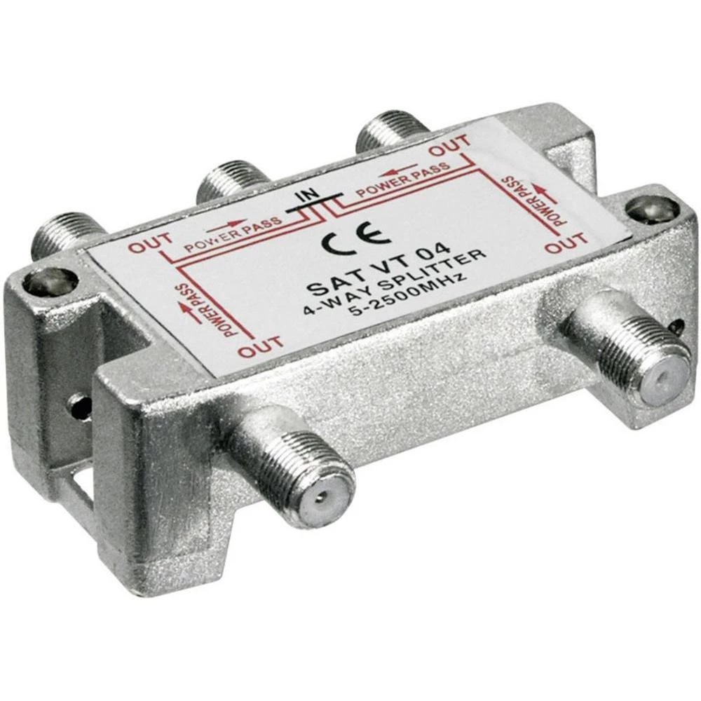 SAT razdjelnik Goobay 4-struki slika
