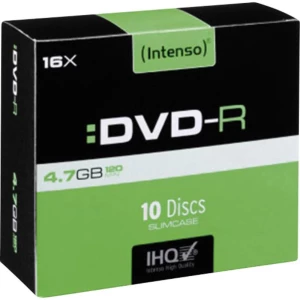 DVD-R prazni Intenso 4101652 4.7 GB 10 kom. tanka kutija slika