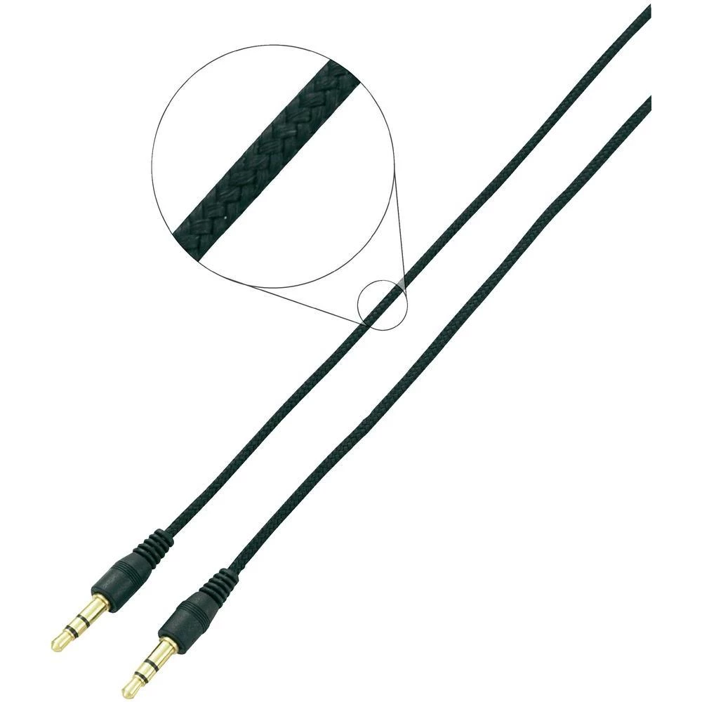 SpeaKa Professional-JACK audio priključni kabel [1x JACK utikač 3.5 mm - 1x JACK slika