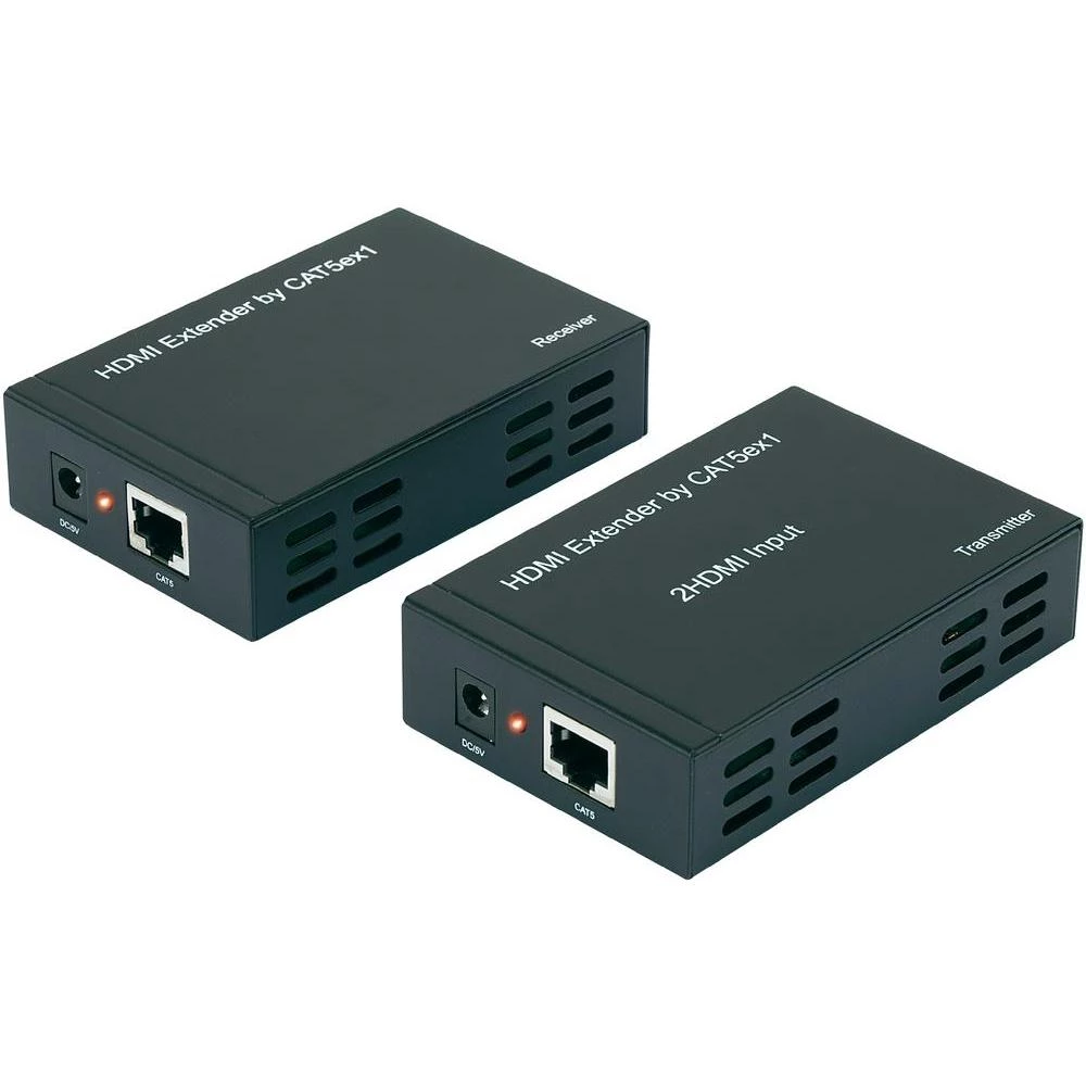 HDMI™ Ekstender (proširenje) putem mrežnog kabela RJ45 50 m 1920 x 1080 Pixel Sp slika