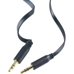 SpeaKa Professional-JACK audio priključni kabel SuperFlat [1x JACK utikač 3.5 mm