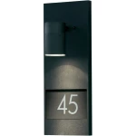 Svjetiljka sa kućnim brojem Modena 7655-750 Konstsmide GU10 crna