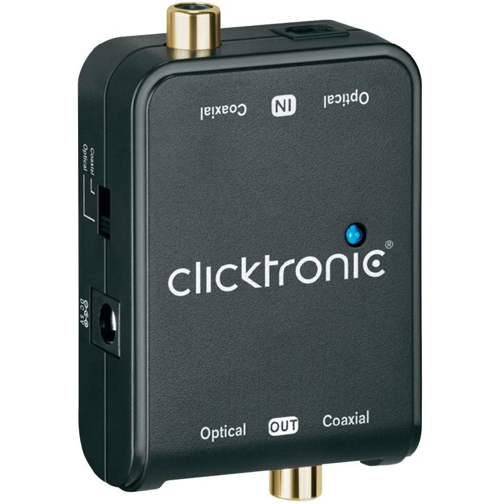 Toslink/koaksijalni audio konvertor clicktronic slika