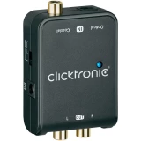 Digitalno/analogni audio konvertor clicktronic, crna