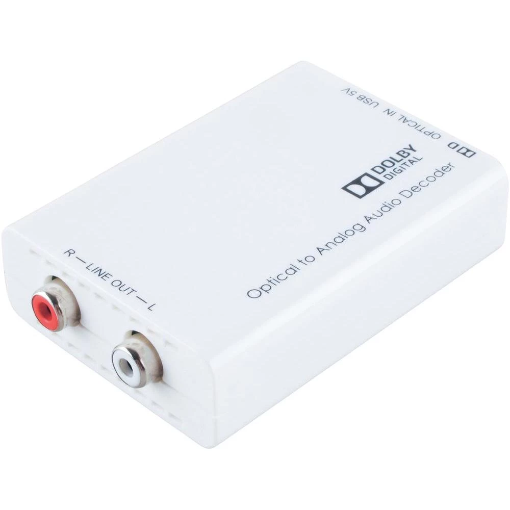SpeaKa Professional DCT-1D Toslink na analog Audio konvertor sa Dolby® Digital D slika