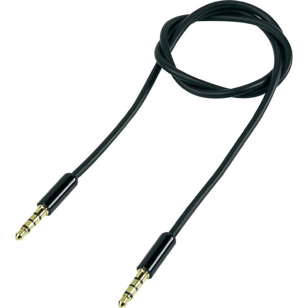 SpeaKa Professional-JACK audio priključni kabel 4polig [1x JACK utikač 3.5 mm - slika