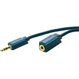Jack audio priključni kabel clicktronic [1x jack utikač 3.5 mm - 1x jack ženski