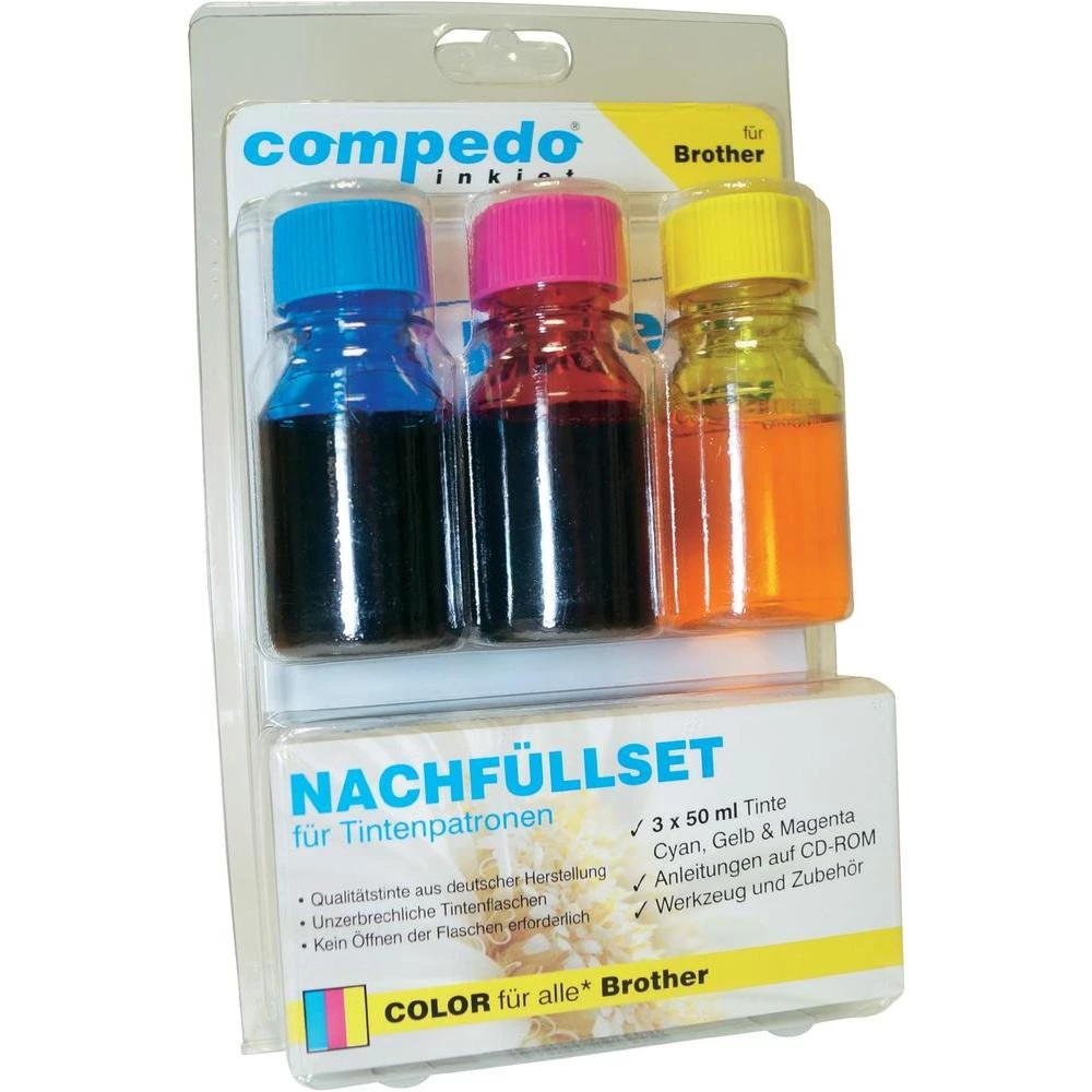 Komplet za naknadno punjenje Compedo Brother u boji slika