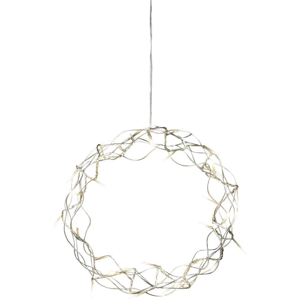 Dekoracija za prozor Vijenac LED Konstsmide 2890-303 srebrna slika