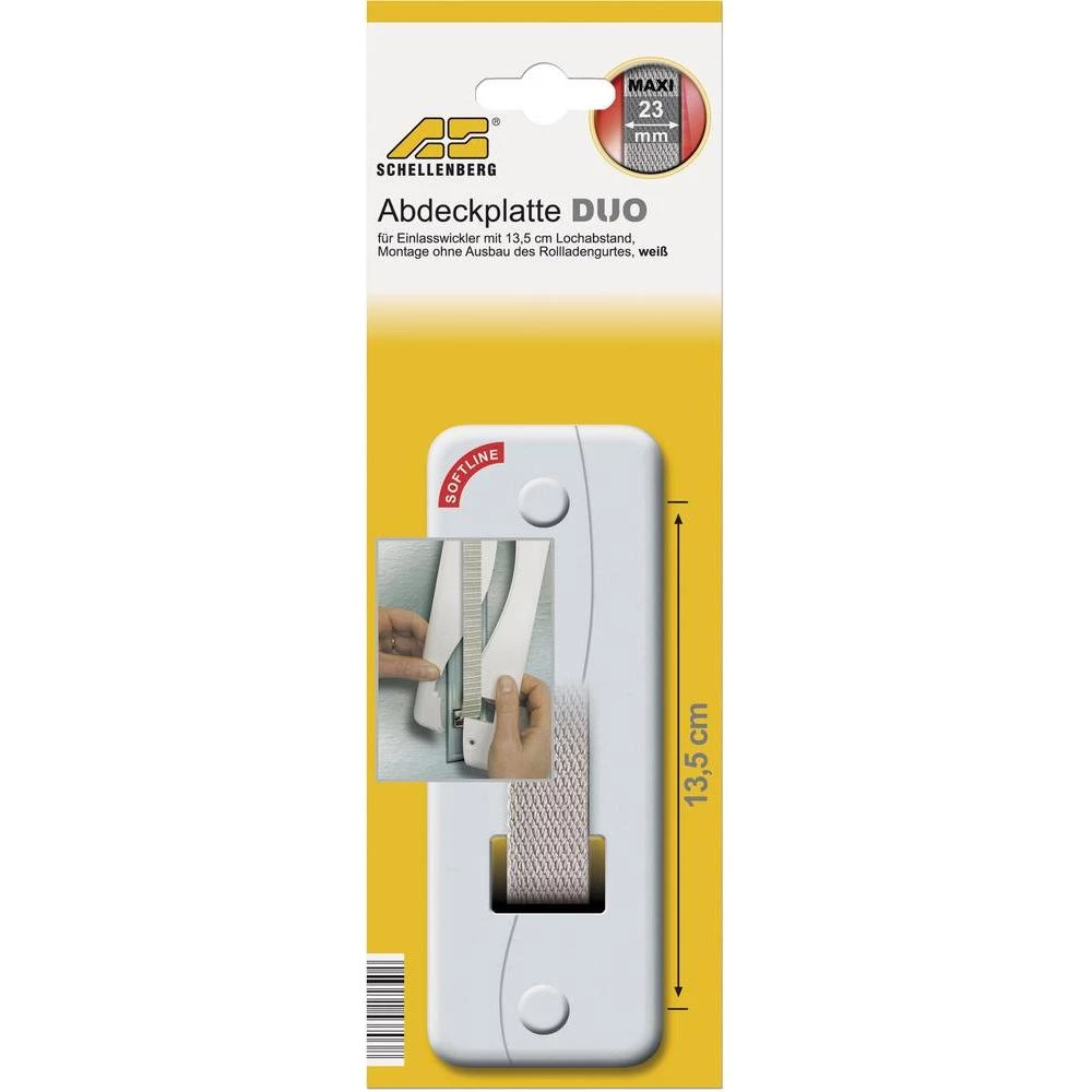 Poklopac za namatač roletne trake Schellenberg SOFTLINE, Maxi, 135 mm 53703 slika
