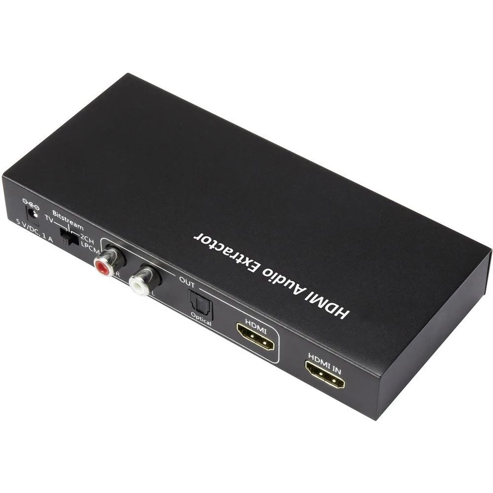 SpeaKa Professional HDMI Audio ekstraktor sa Toslink i Činč Audio (R/L) izlaz slika