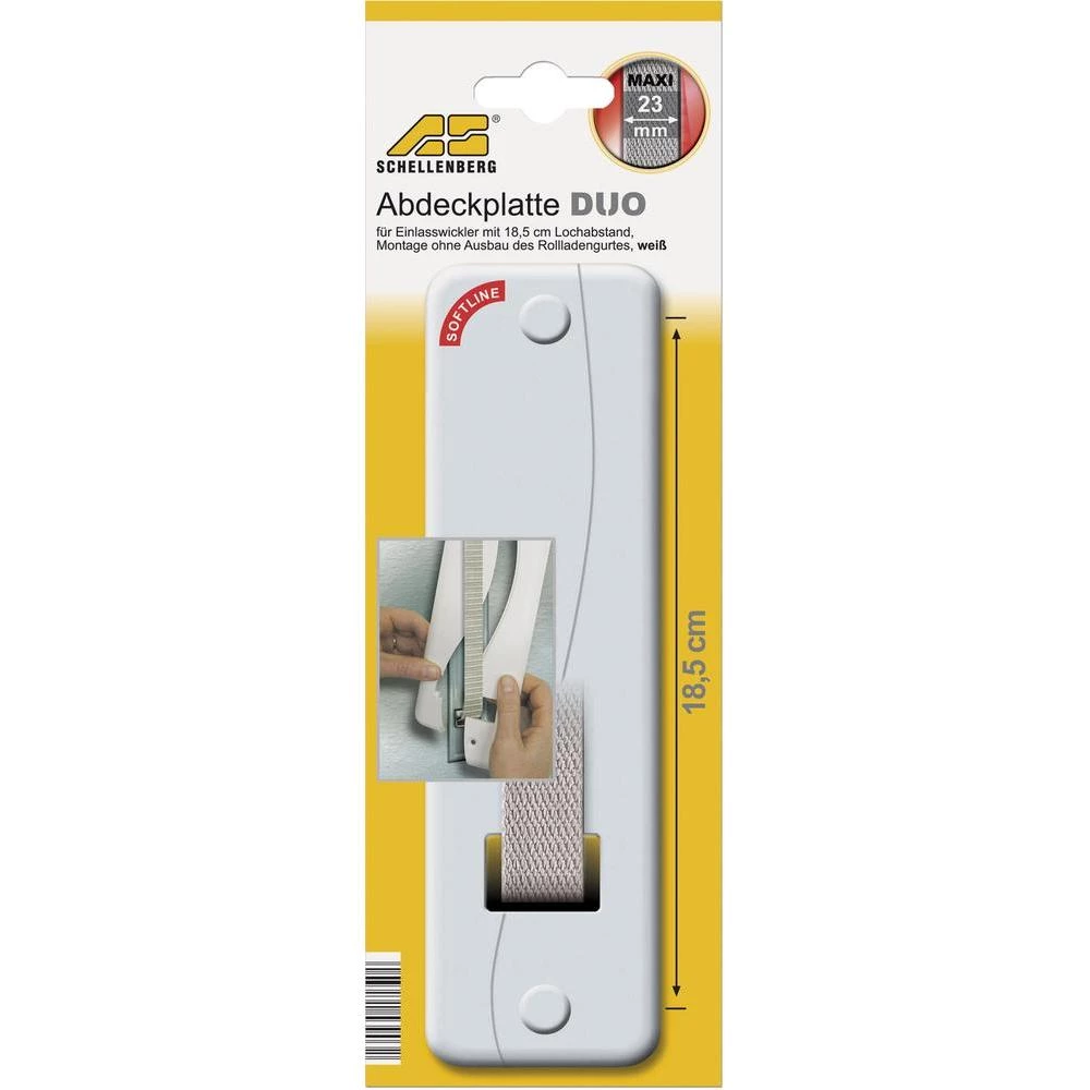 Poklopac za namatač roletne trake Schellenberg SOFTLINE, Maxi, 185 mm 53903 slika