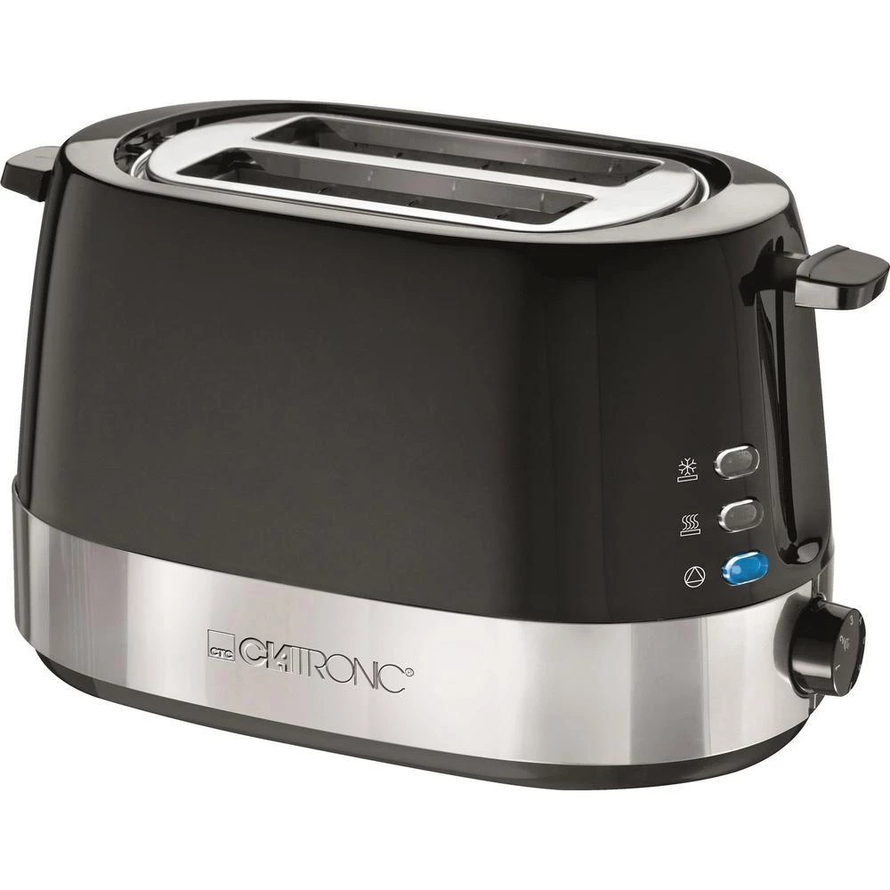 Toster sa nastavkom za pecivo TA 3574 Clatronic crni/srebrni slika