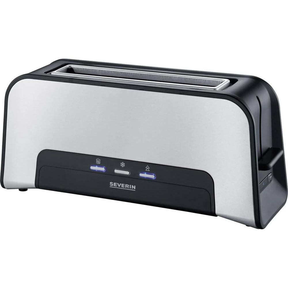 Dugački toster sa ugrađenim nastavkom za pecivo Severin AT 2260 plemeniti čelik, slika