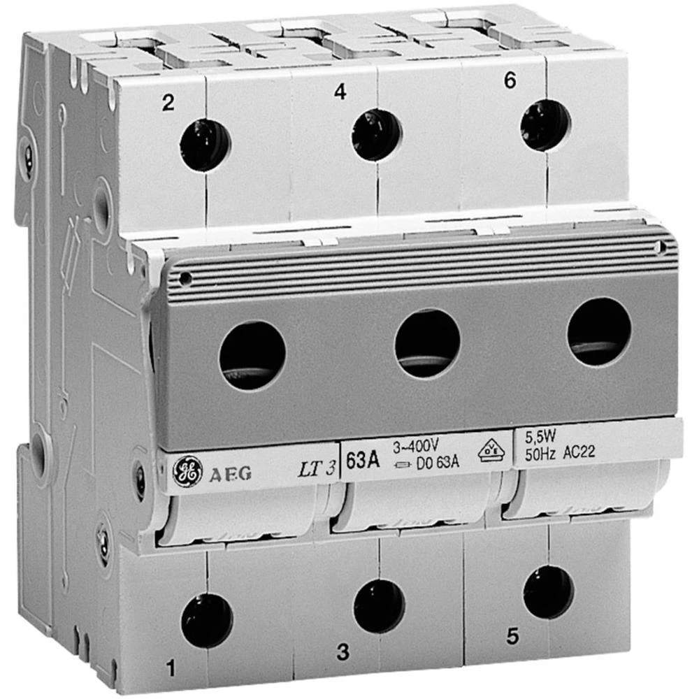 Sigurnosni utični rastavljač 676911 General Electric 3-polni, 63 A 400 V/AC, 250 slika