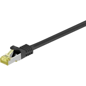 RJ45 mrežni priključni kabel CAT 7 S/FTP [1x RJ45 utikač - 1x RJ45 utikač] 1 m c slika