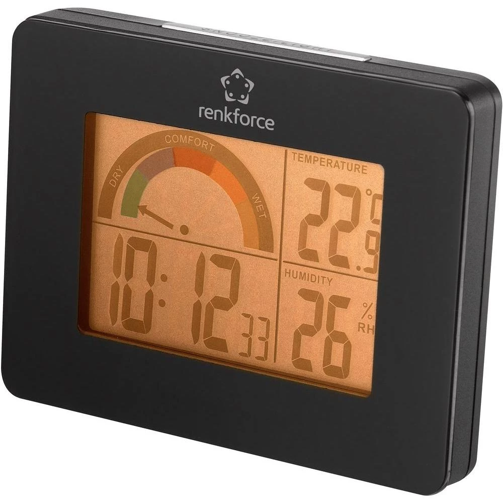 Radijska budilica sa velikim brojkama (Š x V x Db) 100 x 77 x 33 mm slika