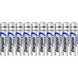 Micro (AAA) baterija Ultimate Industrial LR03 Energizer litijska 1.5 V 10 komada slika