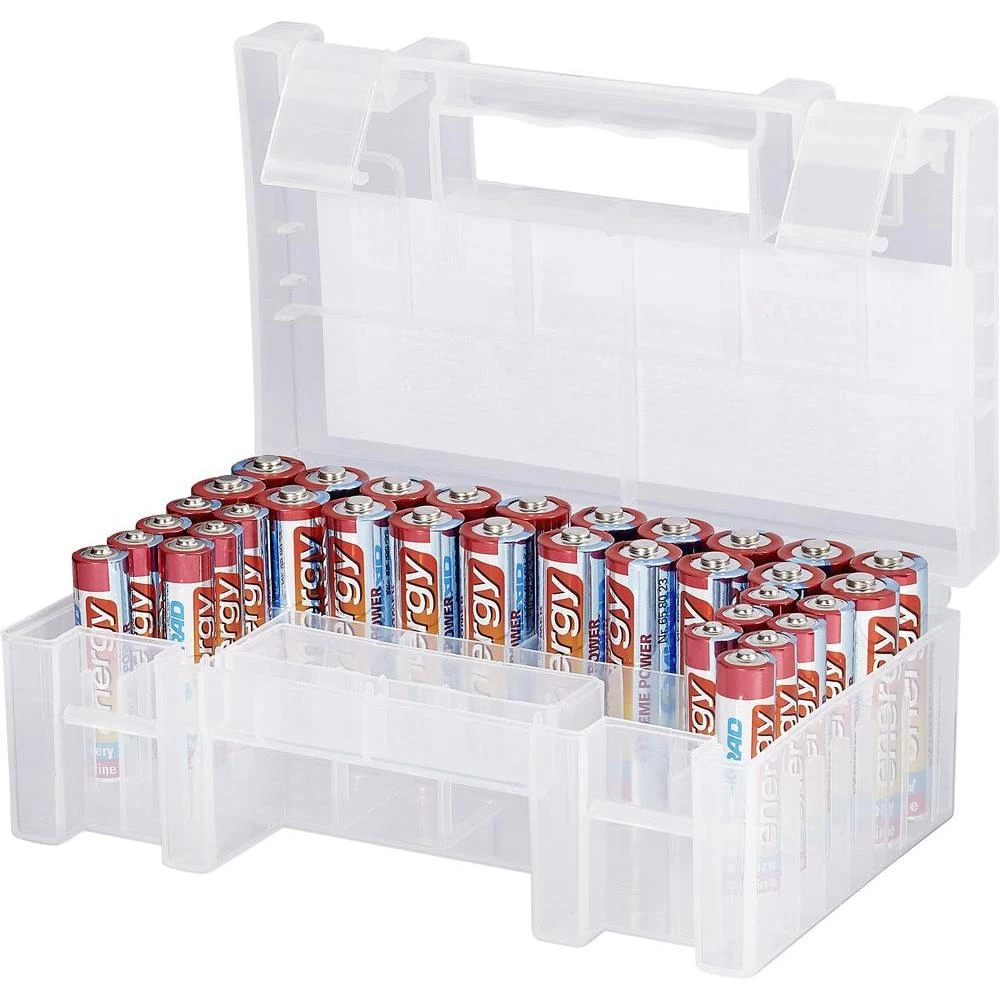 Conrad energy Extreme Power Alkaline-Box, 34er Box inkl. 20x Mignon, 14x Micro slika