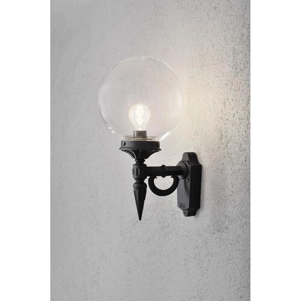 Vanjska zidna svjetiljka Orion 496-750 Konstsmide E27 crna slika