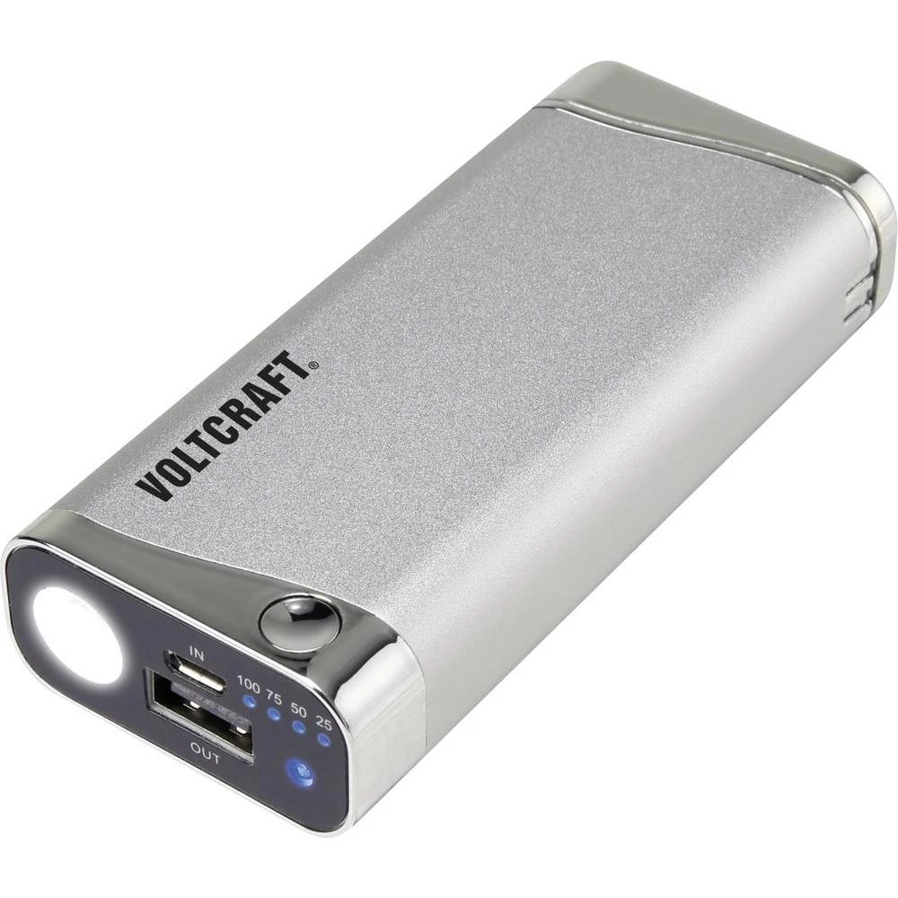 Prijenosna dodatna baterija Powerbank VOLTCRAFT PB-12 sa USB upaljačem i UV lamp slika