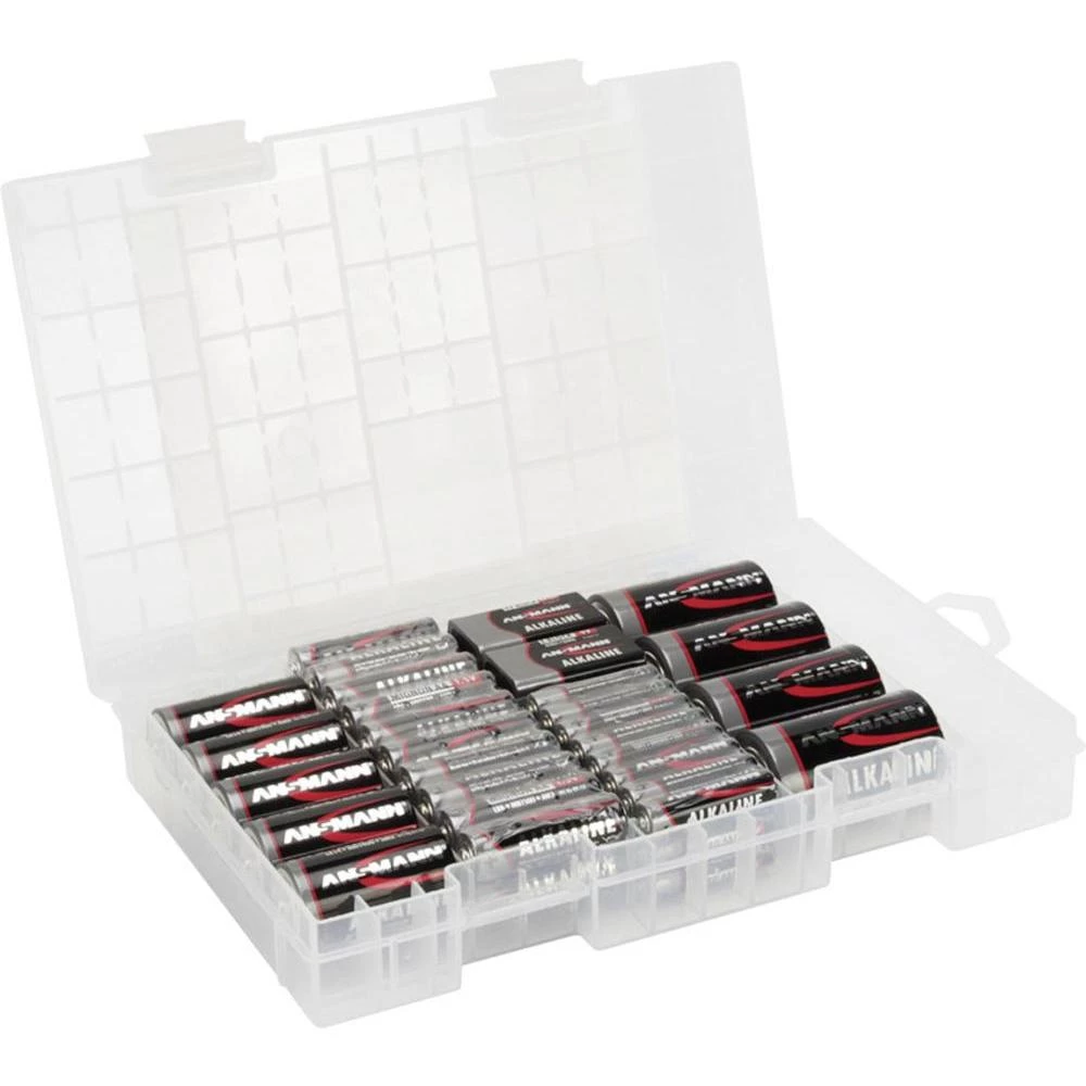 Baterije u kutiji Ansmann 55-dijelni komplet , 24 x mikro, 20 x mignon, 5 x baby slika