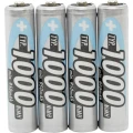Mikro (AAA) NiMh baterija HR03 Ansmann 1000 mAh 1.2 V 4 komada slika