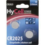 Gumbasta baterija CR 2025 HyCell Lithium CR 2025 140 mAh 3 V 2 komada