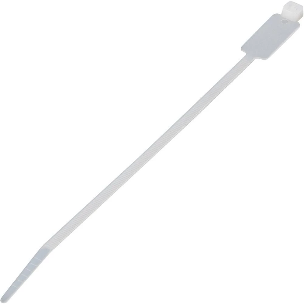 Vezica za kablove sa prostorom za natpis (D x Š) 200 mm x 2.5 mm MCV-200SS boja: slika