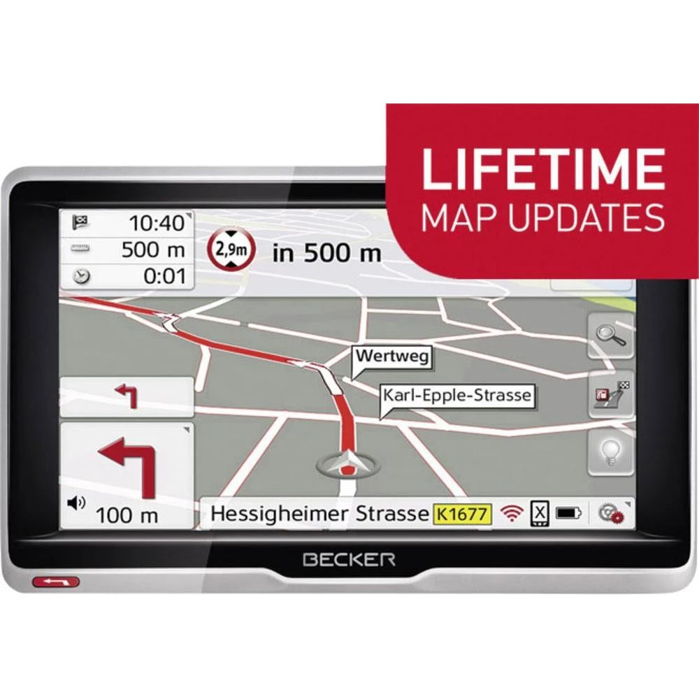 Navigacijski uređaj za kamione Transit. 6 LMU Becker 15.8 cm 6.2 cola Europa slika