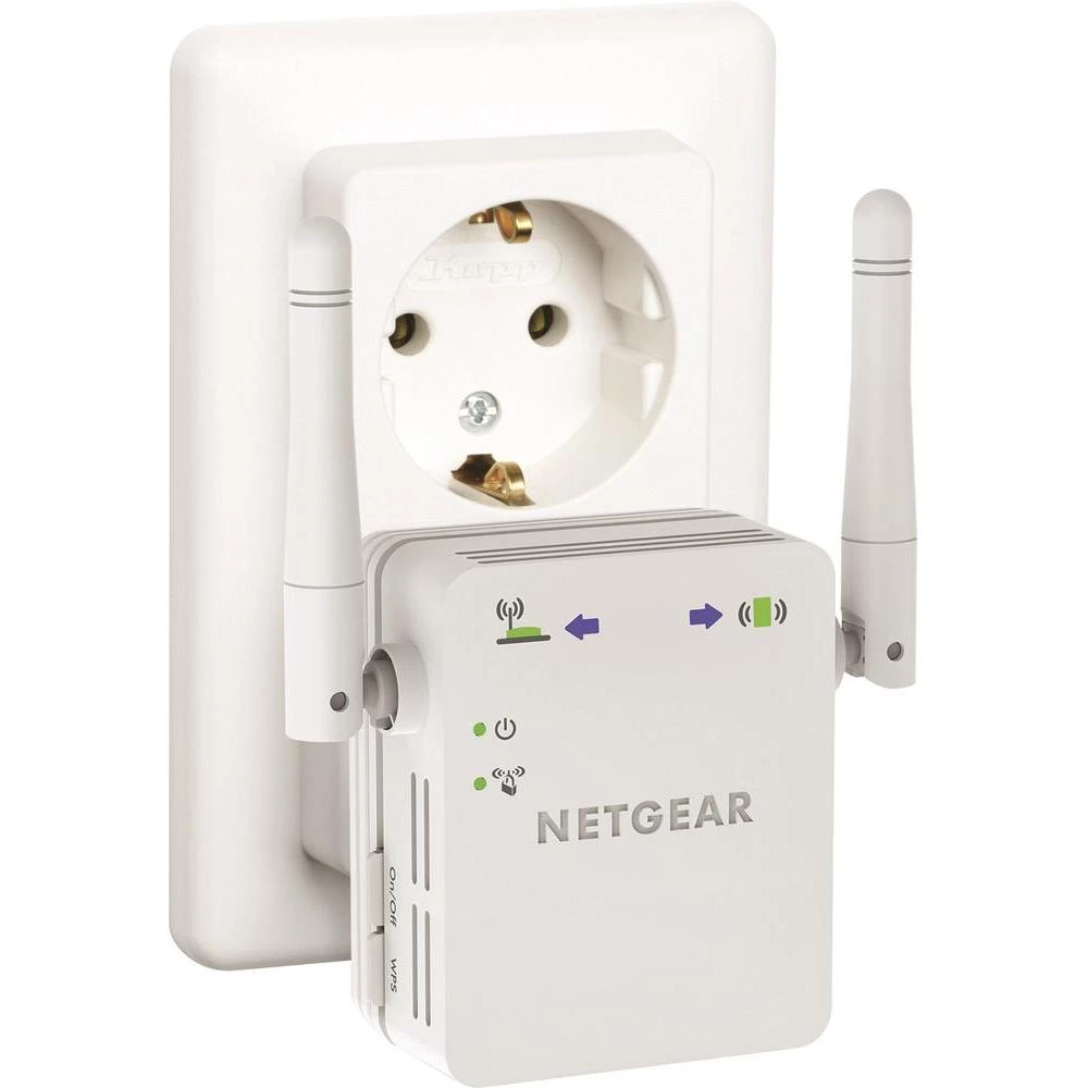 WLAN repetitor Netgear 300 MBit/s 2.4 GHz WN3000RP-200GRS slika