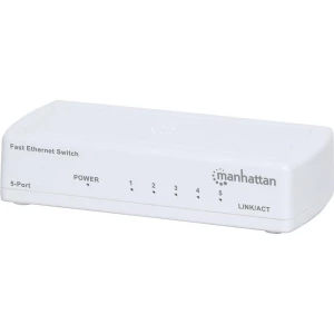 Mrežni preklopnik RJ45 Manhattan 5-portni 10 / 100 MBit/s slika