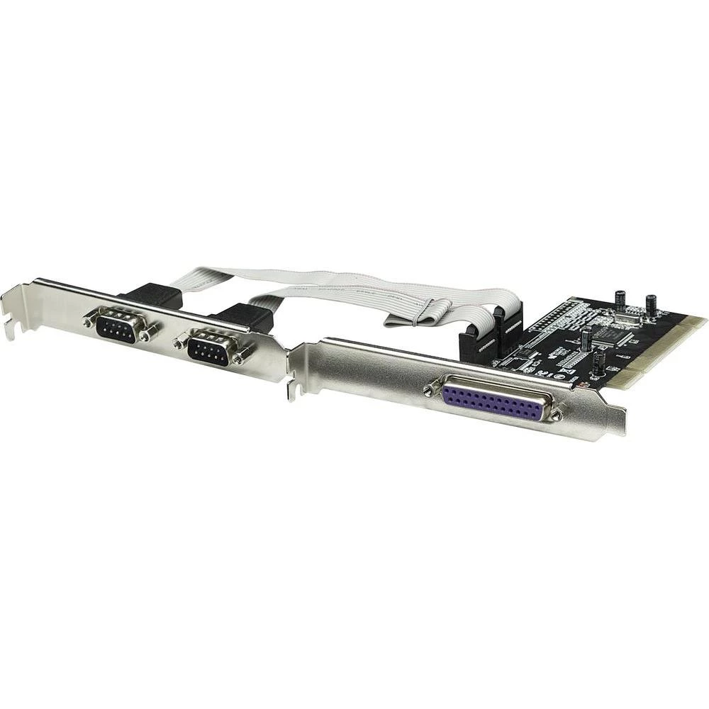 Serijska/Paralelna PCI kartica Manhattan 3-portna slika