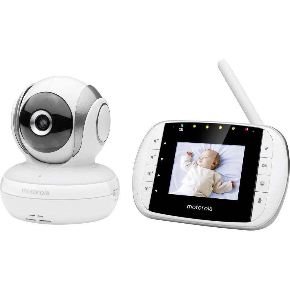 Digitalni video baby alarm MBP33S Motorola frekvencija 2,4 GHz, domet maks. (na slika