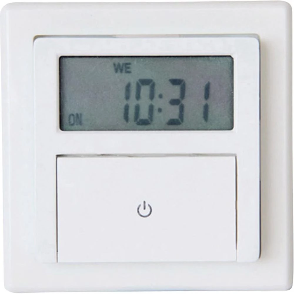 Ugradbeni uklopni sat GAO EFP700ET digitalni, tjedni program, 1800 W, IP20, funk slika