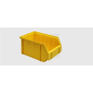 Prozirna kutija za skladištenje SWG veličina 2, 10.5 l, žuta, 335 mm x 209 mm x slika