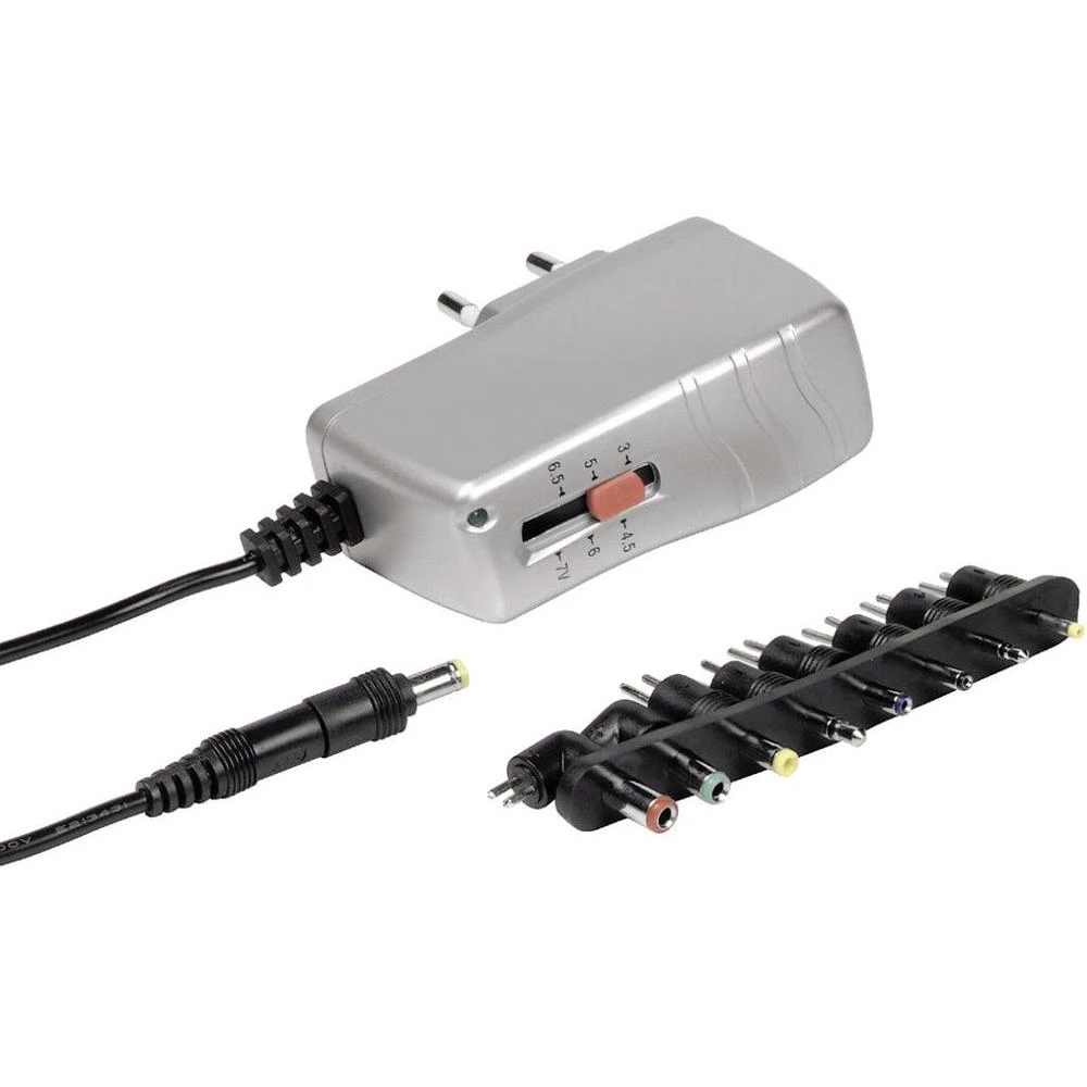 Strujni adapter Xavax podesiv 111918 3 V/DC, 4.5 V/DC, 5 V/DC, 6 V/DC, 6.5 V/DC, slika