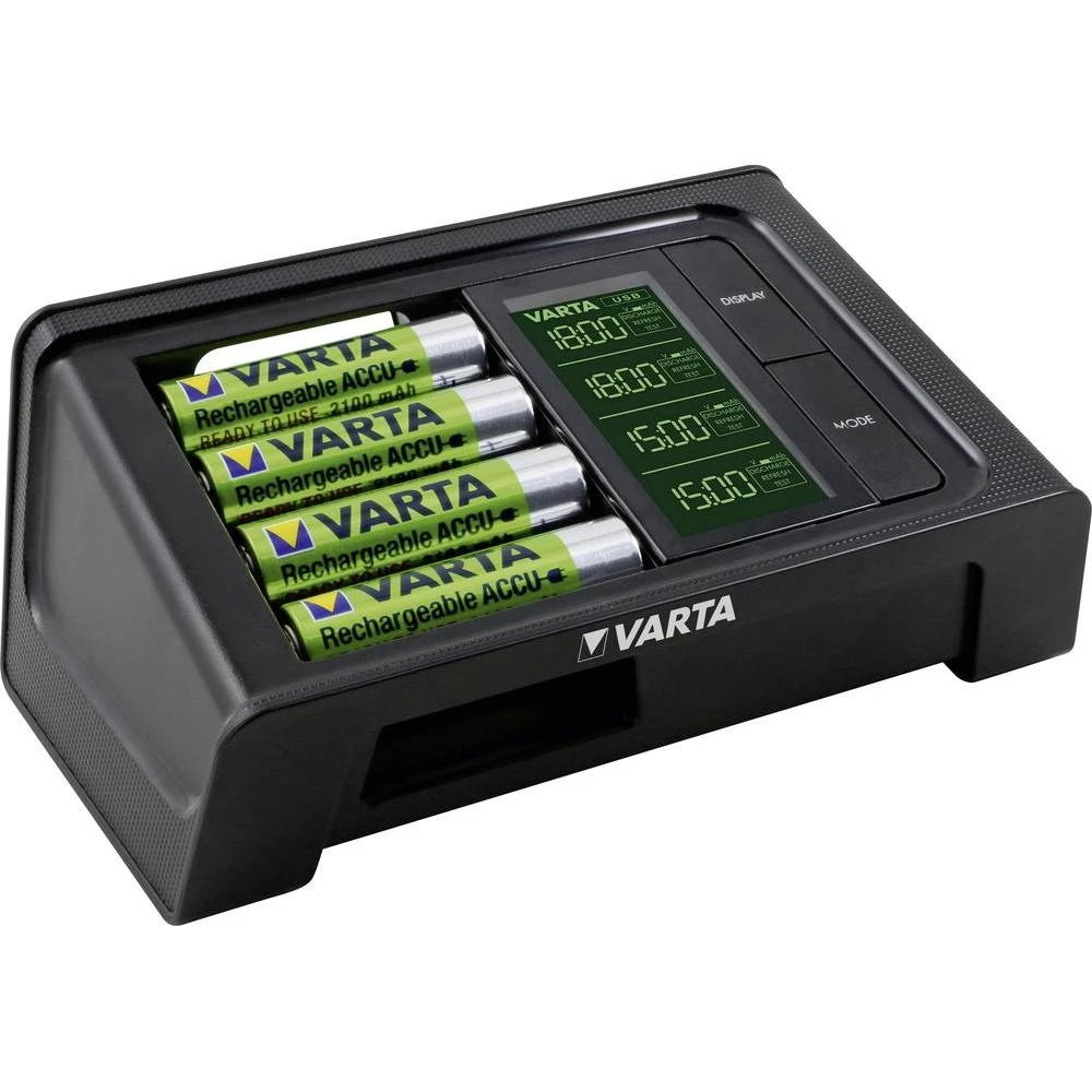 LCD punjač Smart Charger Varta uključ. 4 mignon baterije 57674101441 slika