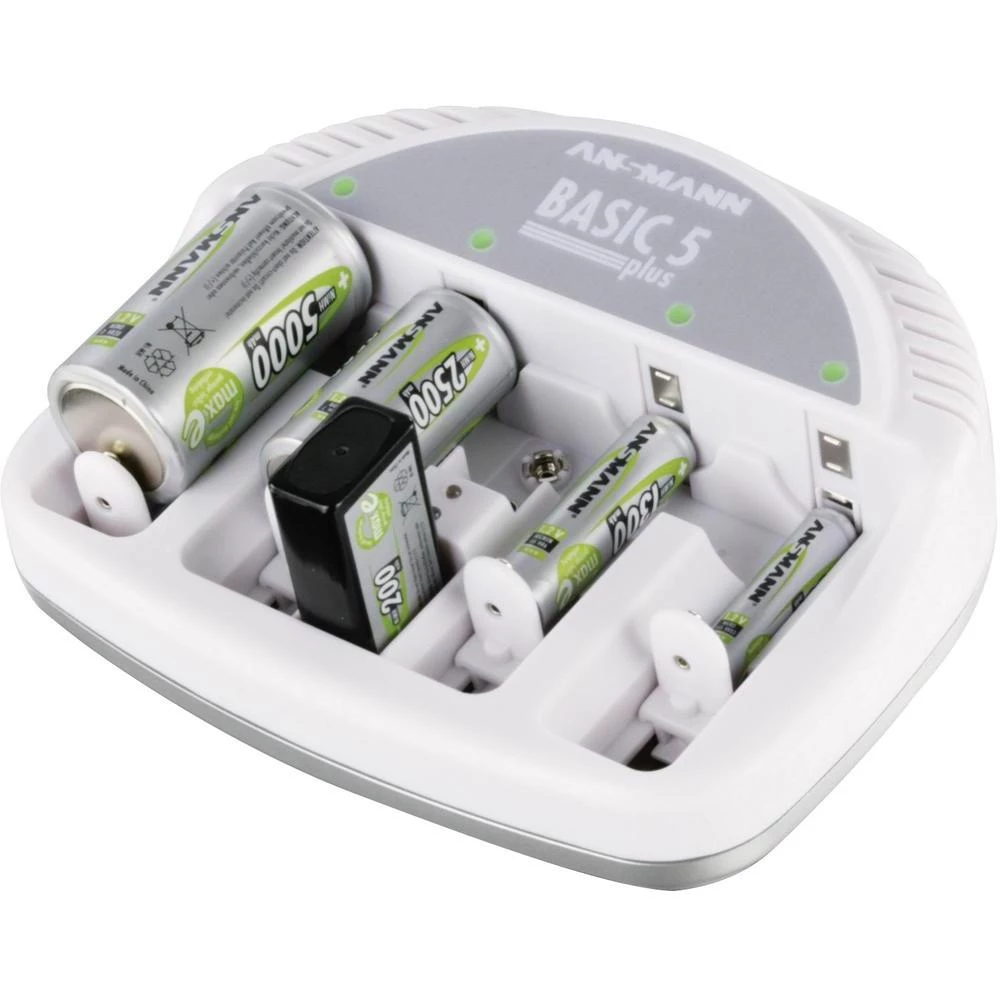 Punjač Basic 5 plus Ansmann struja punjenja maks. 5207303 Basic 5 plus slika