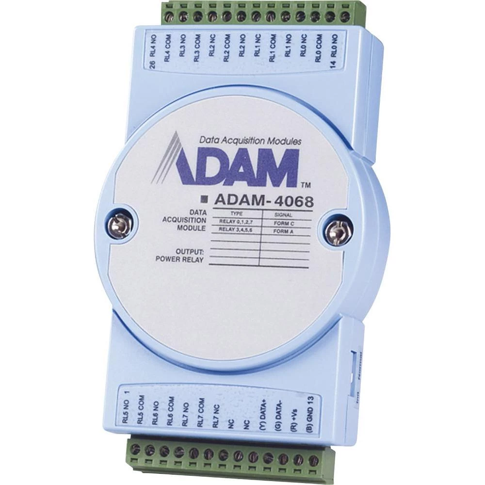 8-kanalni relejni izlazni modul sa Modbusom ADAM-4068 Advantech radni napon 10 - slika