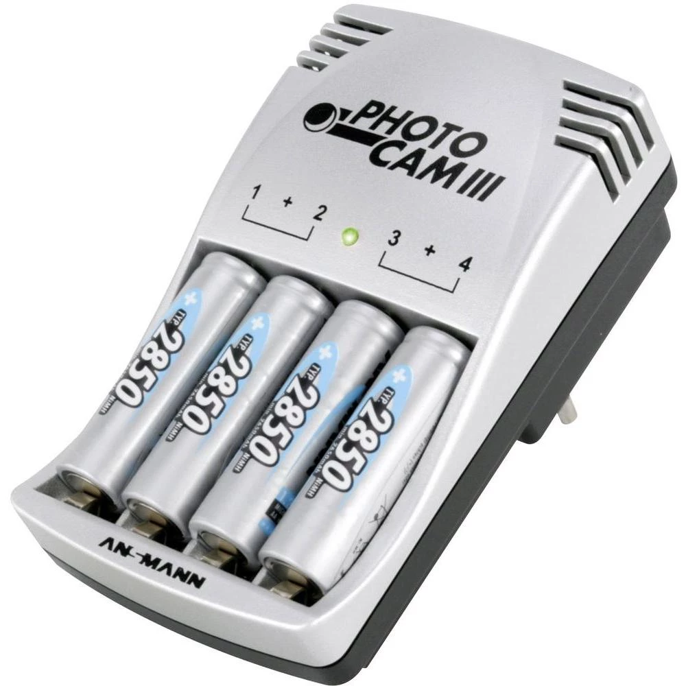 Utični punjač Photocam III Ansmann uključ. 4 mignon baterije 2850 mAh 5007093 Ph slika